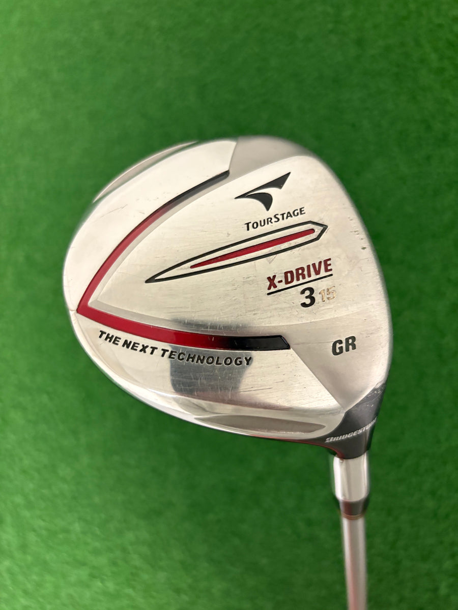 Bridgestone Tour Stage X-Drive GR 15* 3 Wood (Stiff)