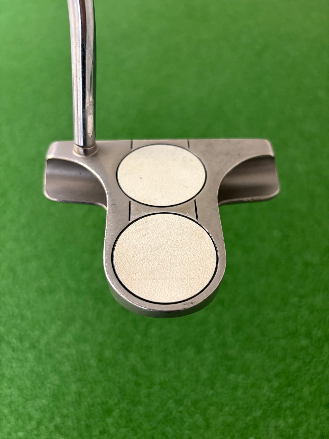 Odyssey White Steel 2-Ball Blade (34")