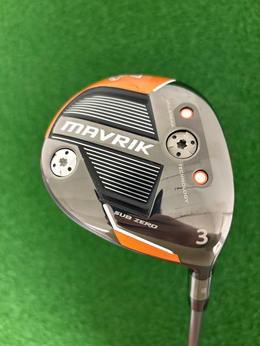 Callaway Mavrik Sub Zero 15* 3 Wood (Stiff)