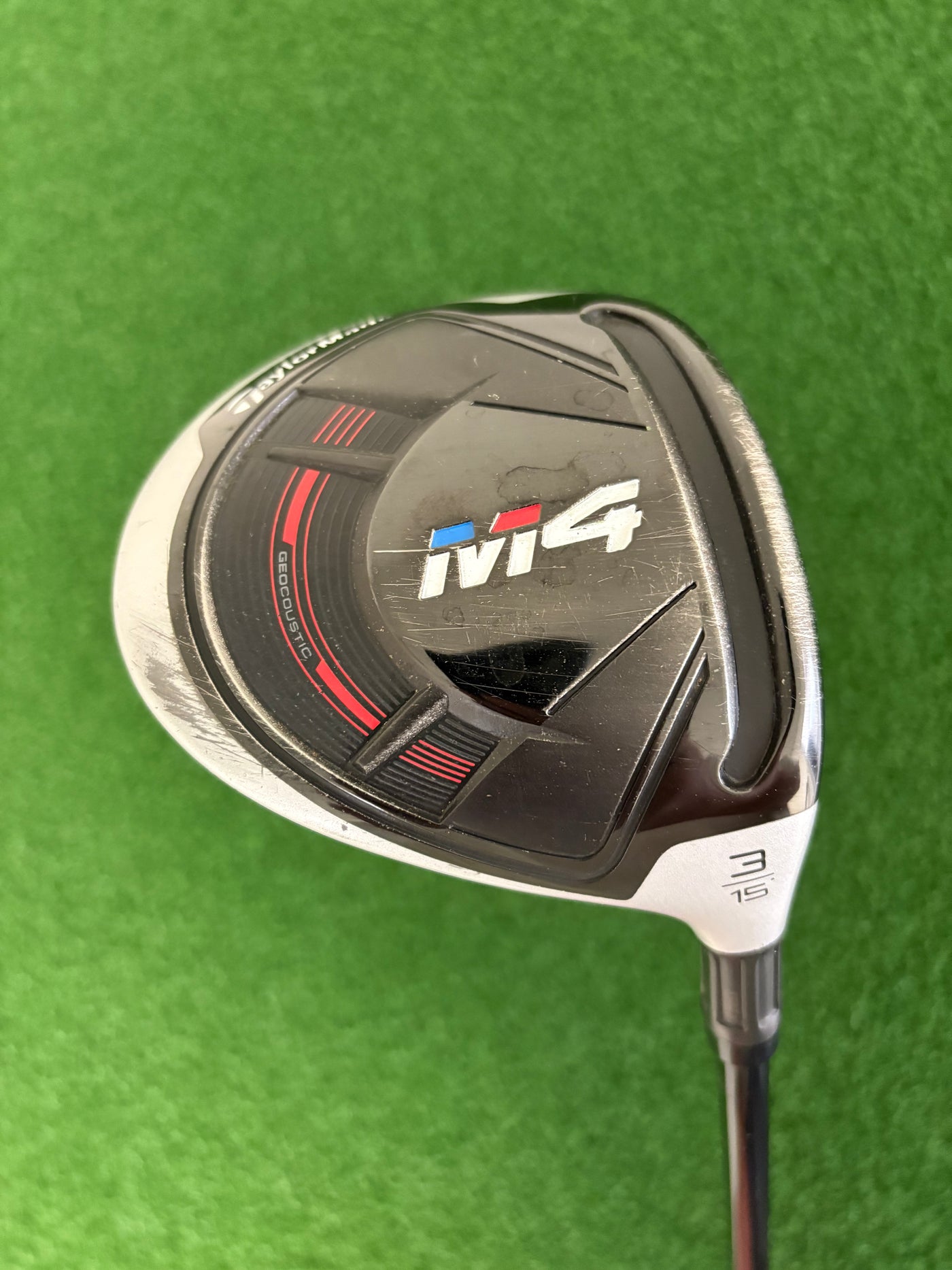 Taylormade M4 15* 3 Wood (Stiff)