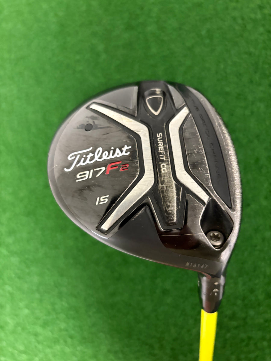 Titleist 917F2 15* 3 Wood (Stiff)