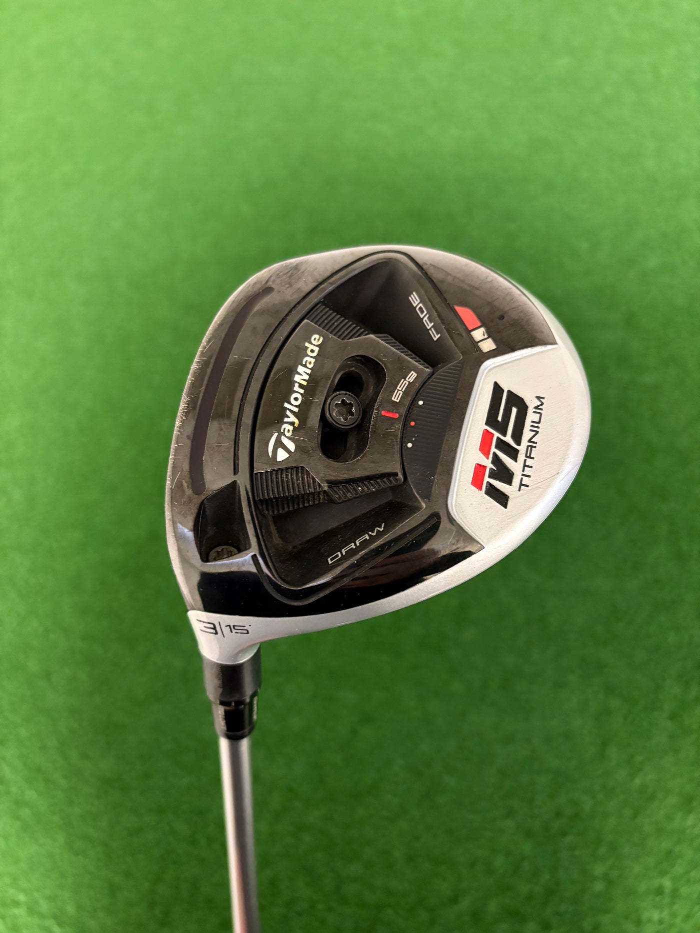 Taylormade M5 15* 3 Wood (Stiff) L/H