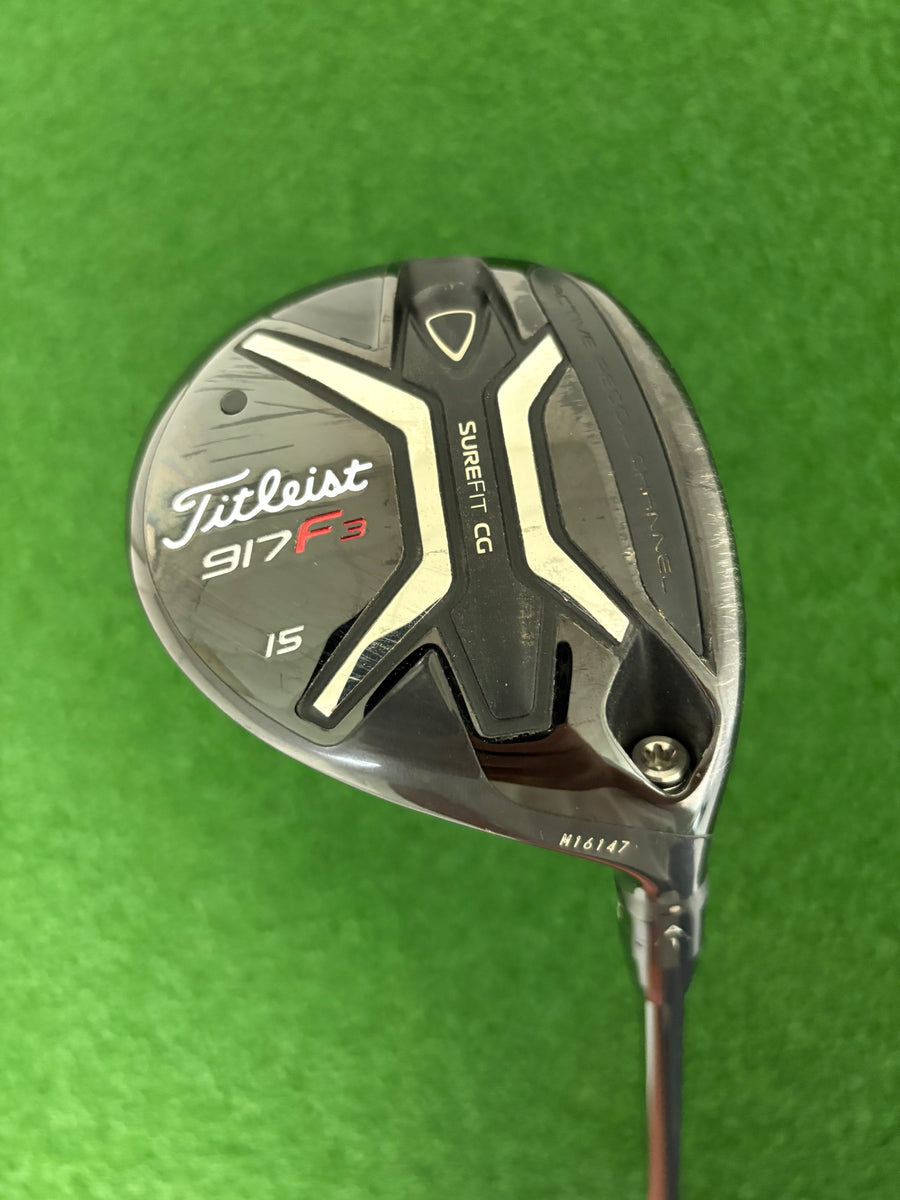 Titleist 917F3 15* 3 Wood (Stiff)