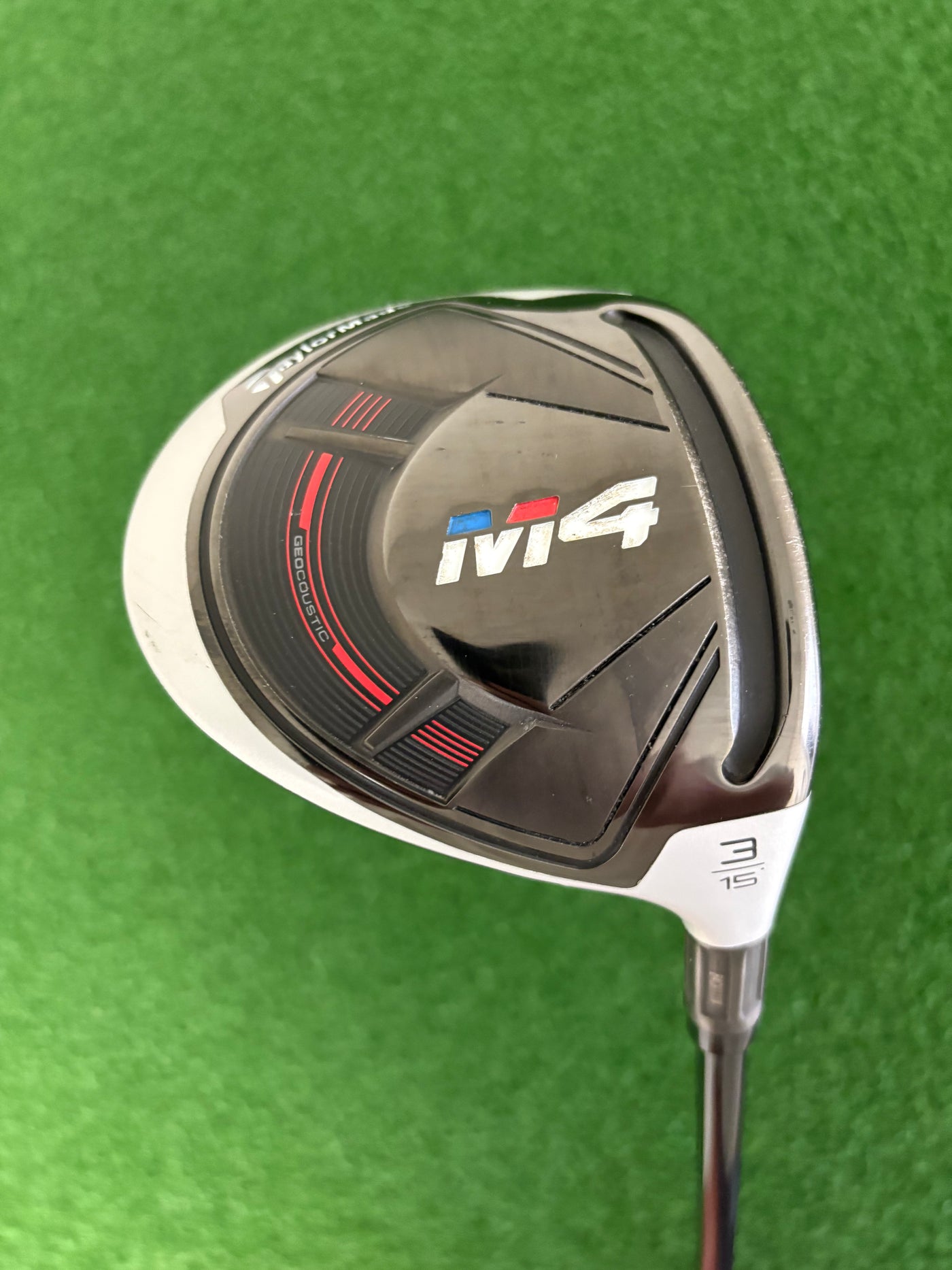 Taylormade M4 15* 3 Wood (Stiff)