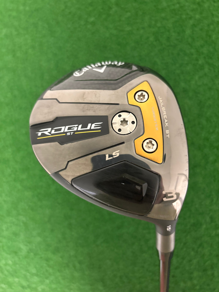 Callaway Rogue ST LS 15* 3 Wood (Stiff/Regular)