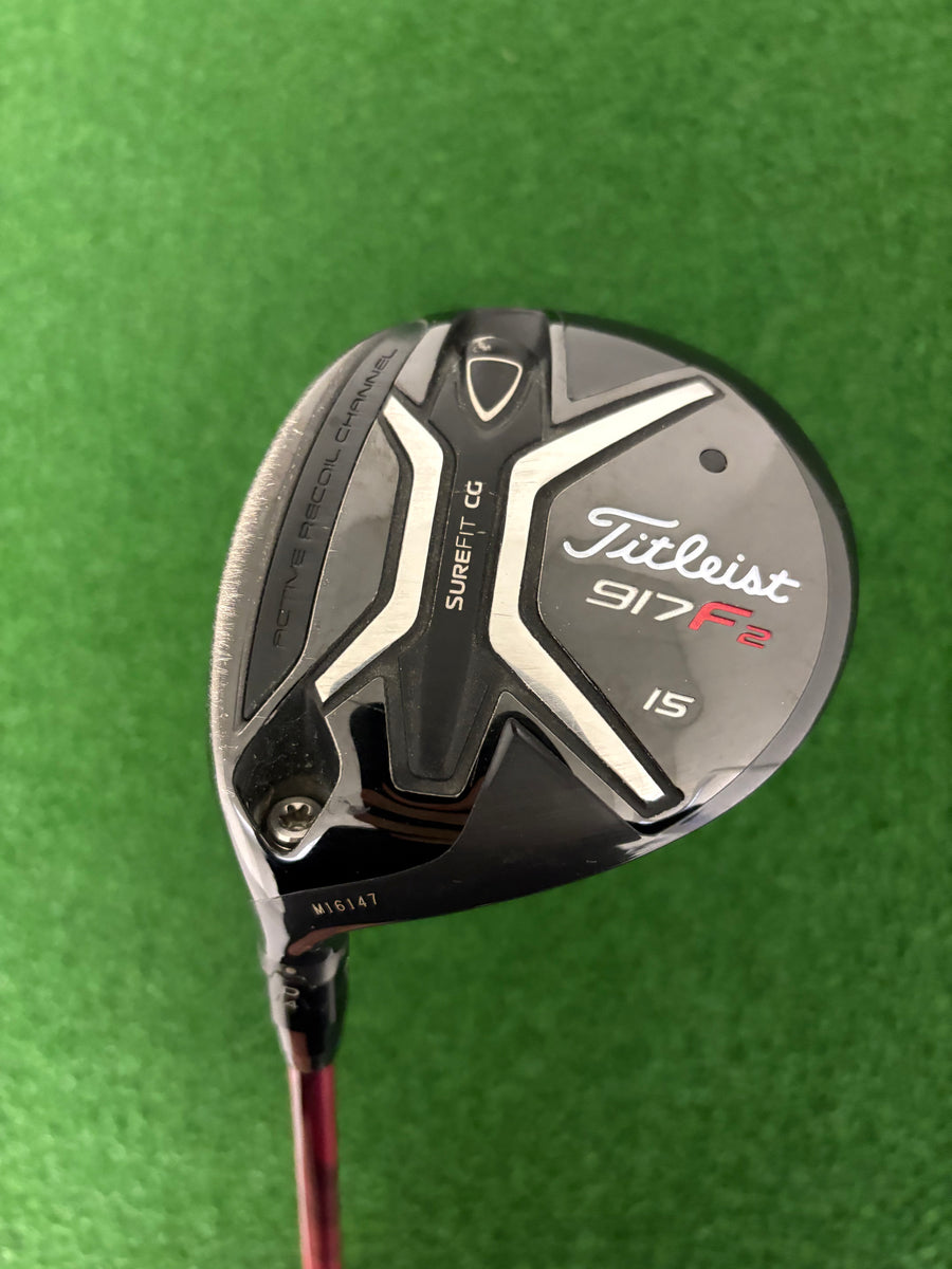 Titleist 917F2 15* 3 Wood (Stiff) LEFT