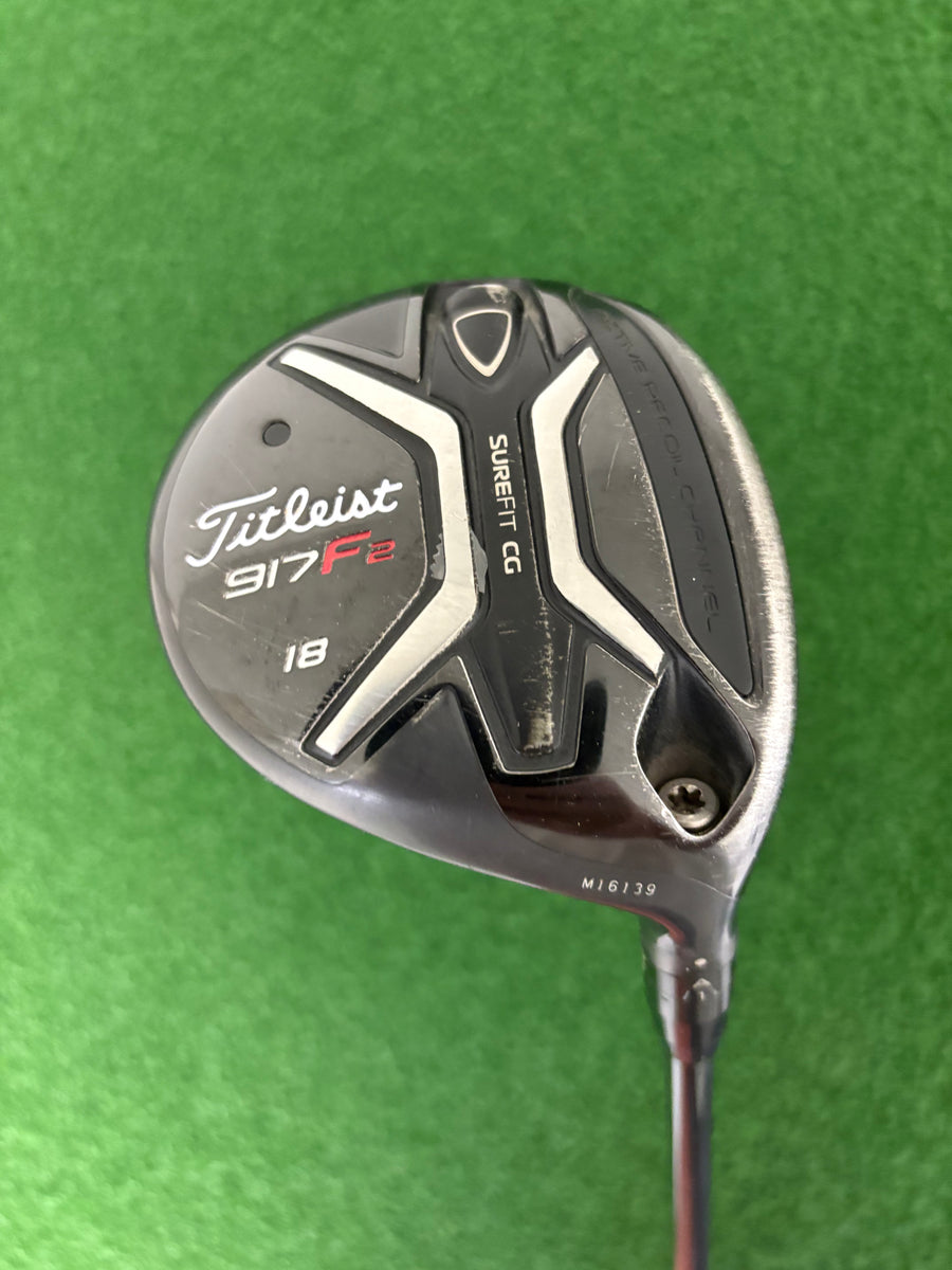 Titleist 917F2 18* 5 Wood (Stiff)