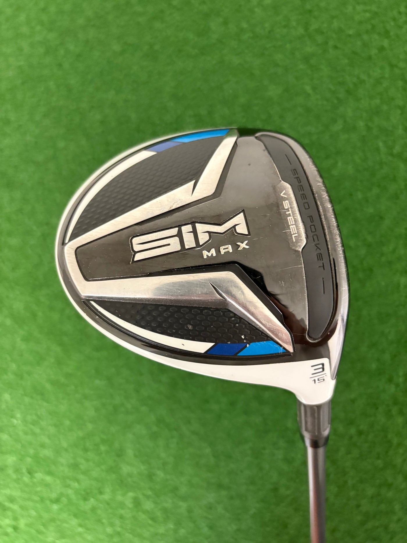 Taylormade Sim Max 15* 3 Wood (Stiff/Regular)
