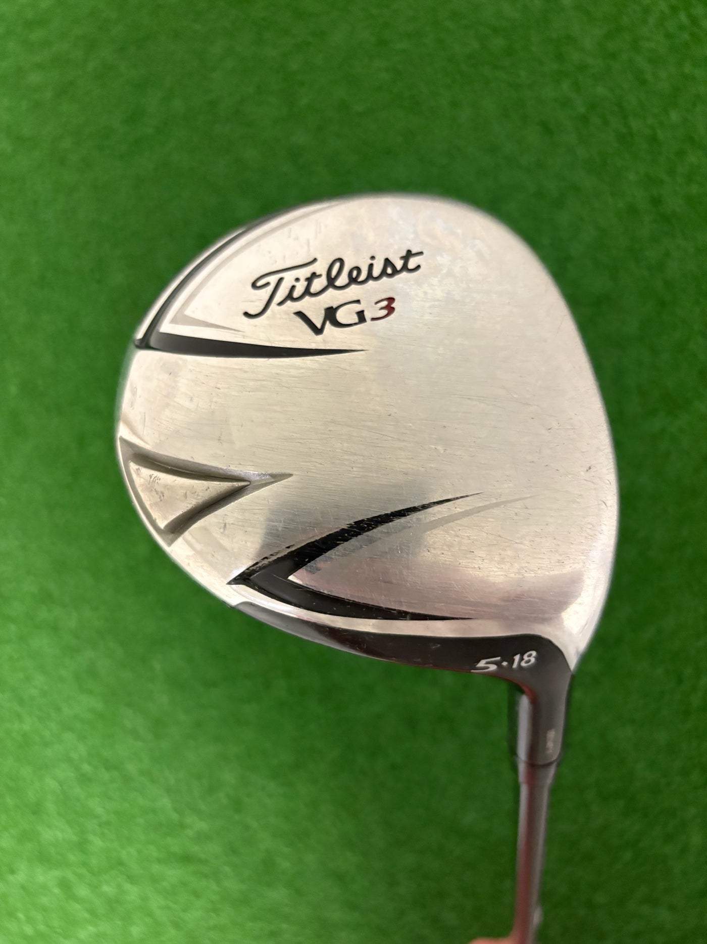 Titleist VG3 (2012) 18* 5 Wood (Stiff)