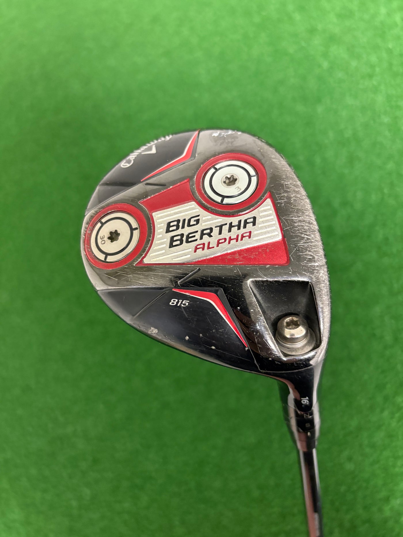 Callaway Big Bertha Alpha 815 16* 3 Wood (Stiff)