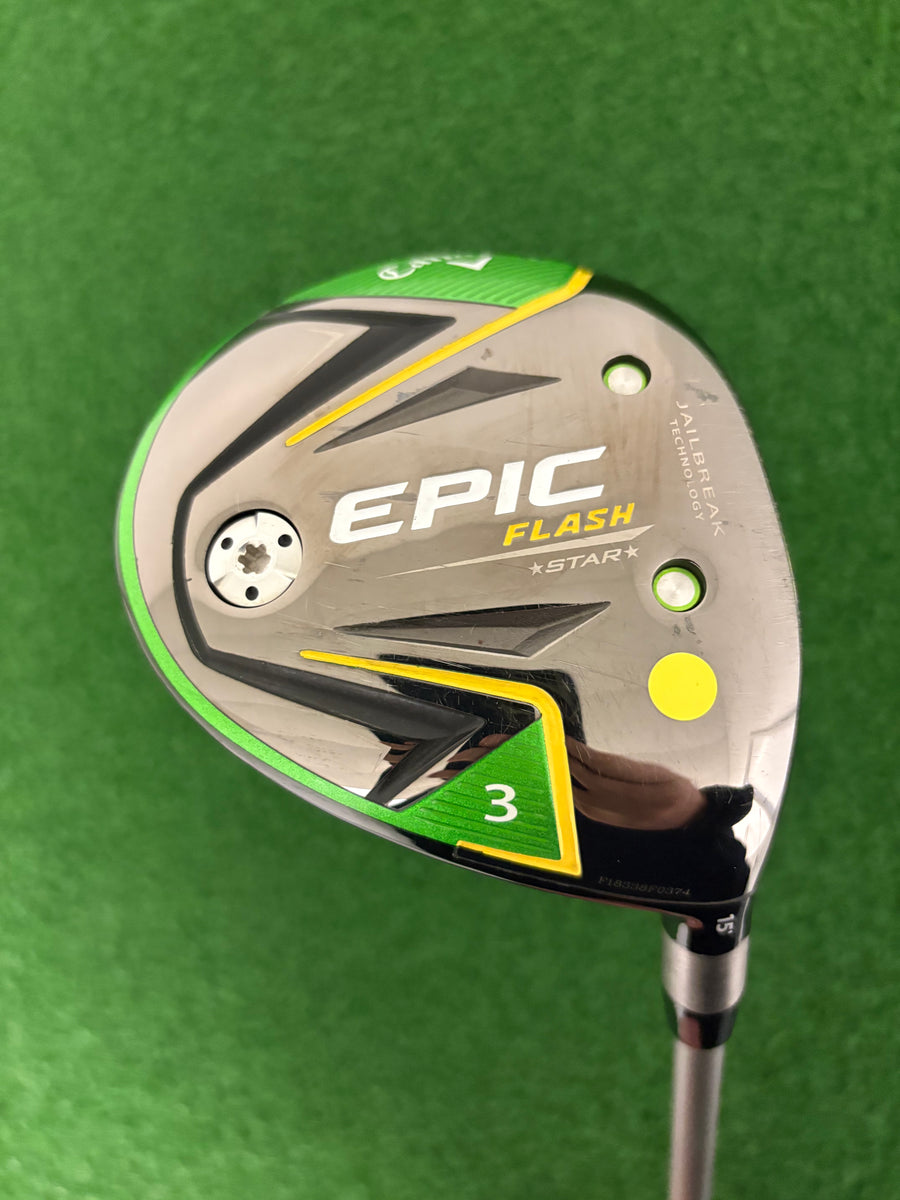 Callaway Epic Flash Star 15* 3 Wood (Stiff/Regular)
