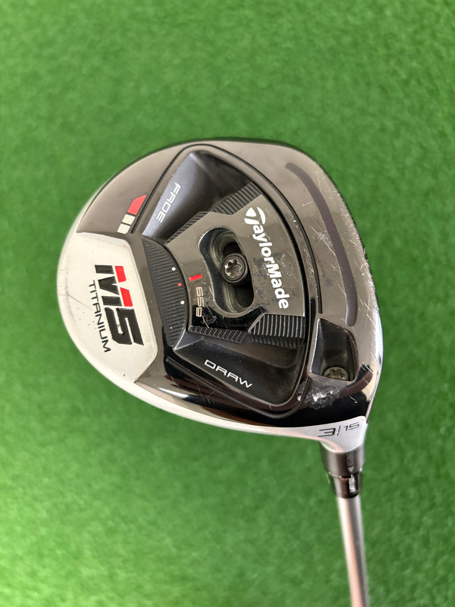 Taylormade M5 15* 3 Wood (Stiff)