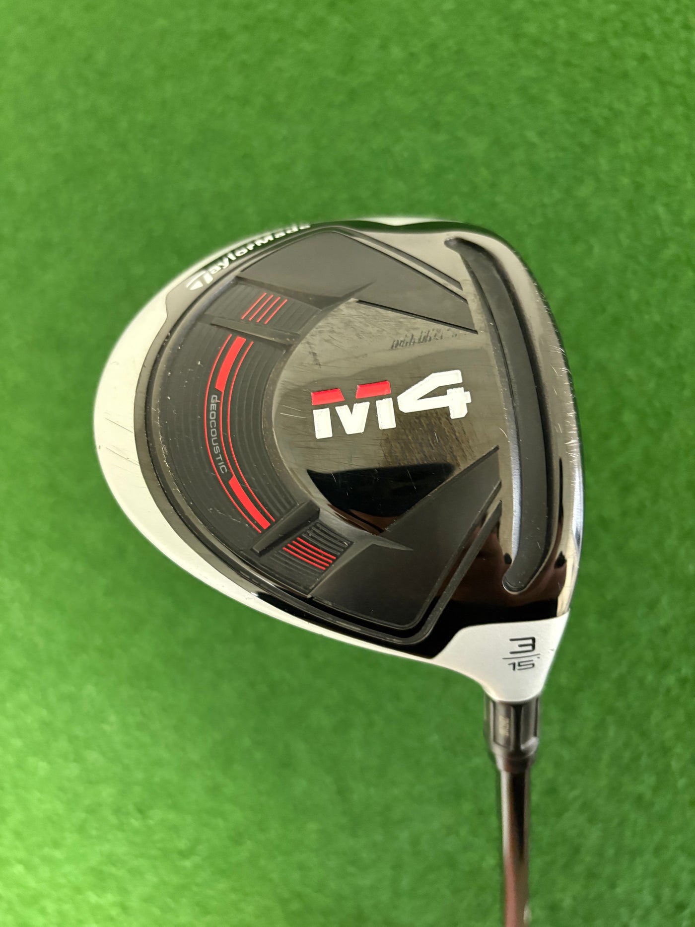 Taylormade M4 (2021) 15* 3 Wood (Stiff)