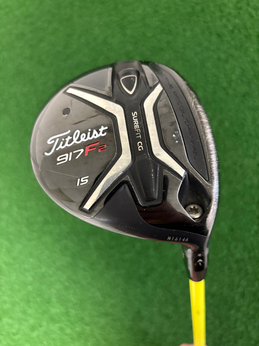 Titleist 917F2 15* 3 Wood (Stiff)
