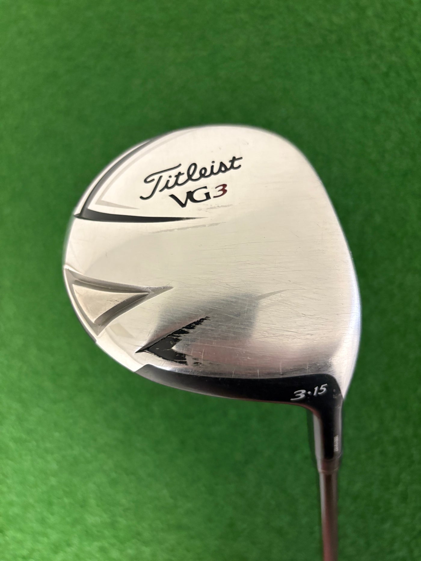 Titleist VG3 (2012) 15* 3 Wood (Stiff)