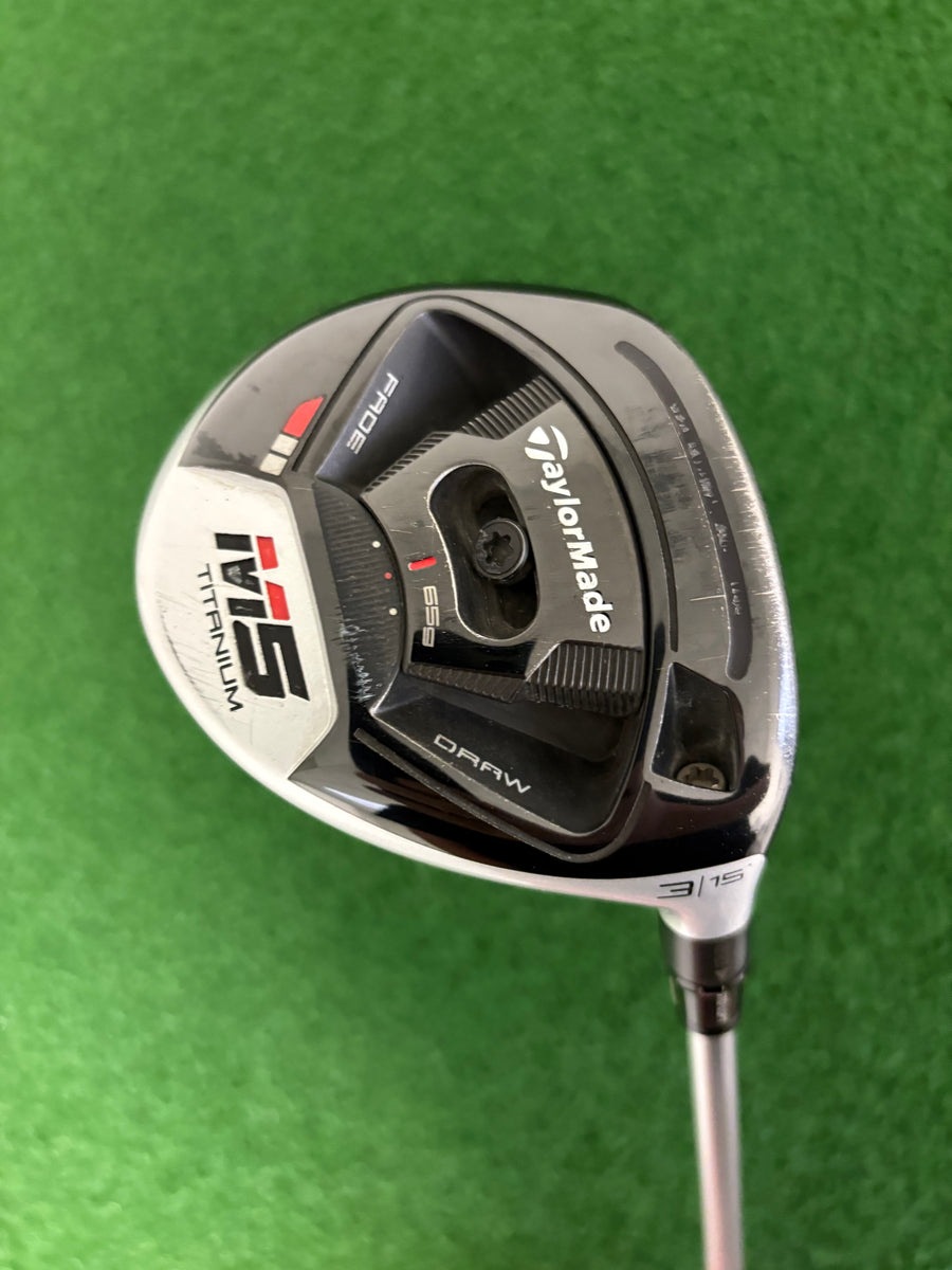 Taylormade M5 15* 3 Wood (Stiff)