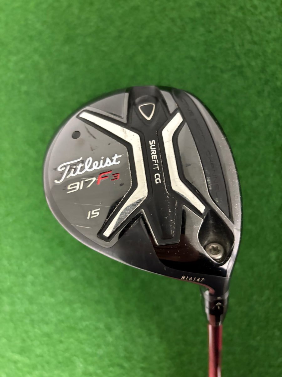 Titleist 917F3 15* 3 Wood (Stiff)