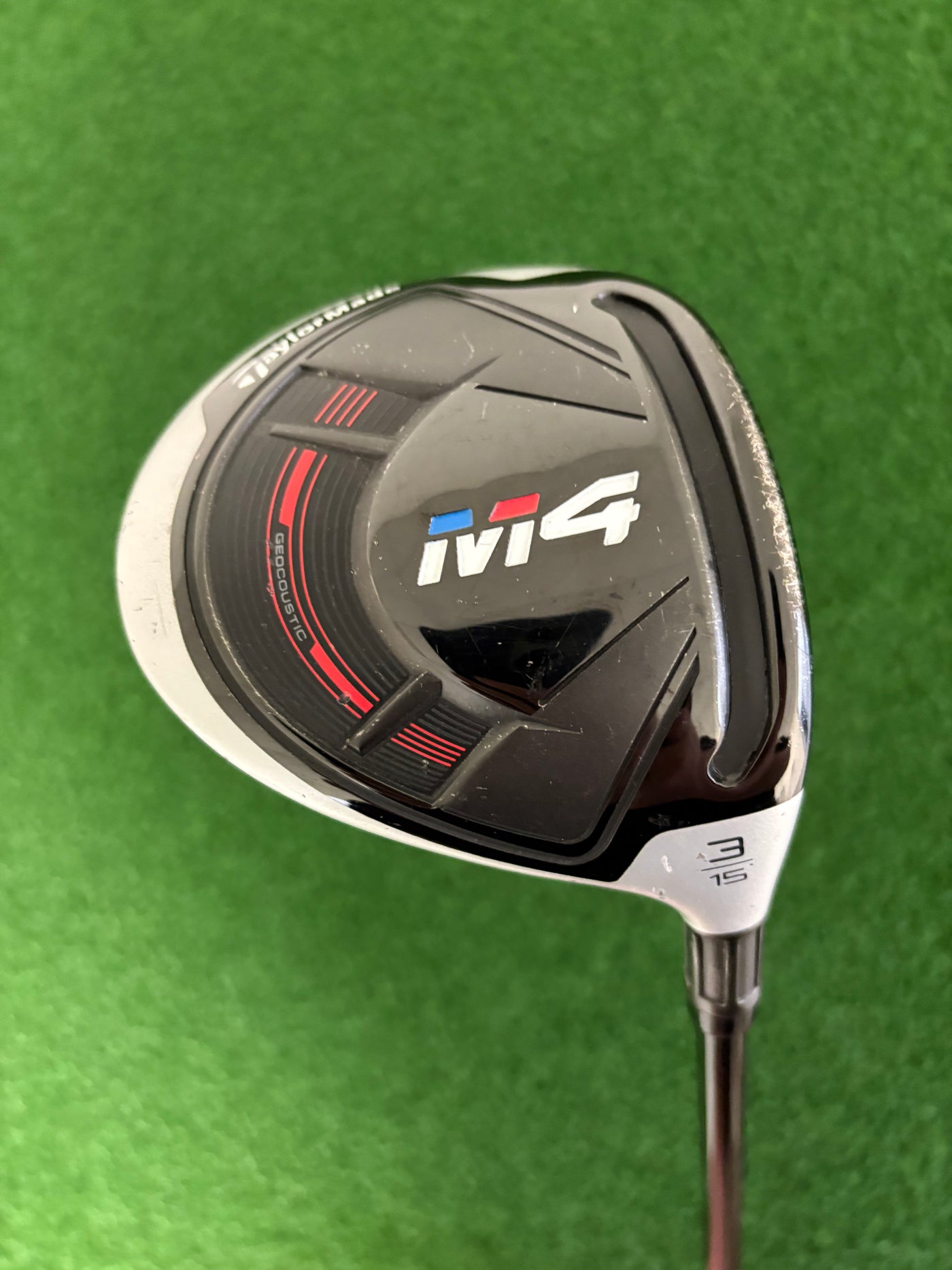 Taylormade M4 (2021) 15* 3 Wood (Stiff)
