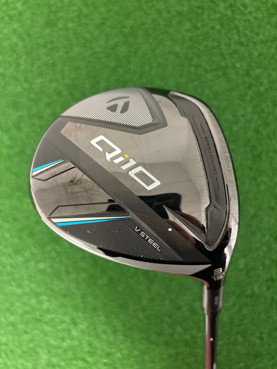 Taylormade Qi10 15* 3 Wood (Stiff)