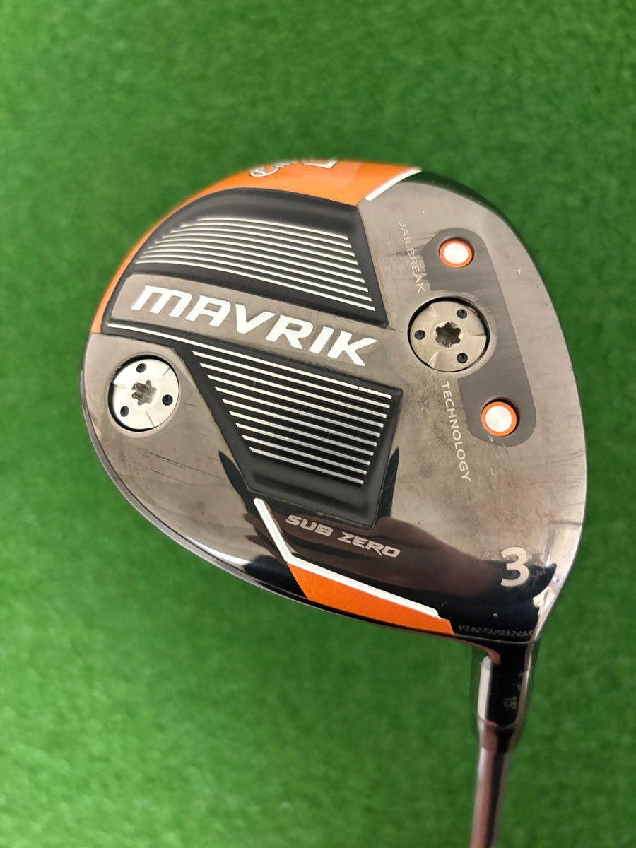 Callaway Mavrik Sub Zero 15* 3 Wood (Stiff)