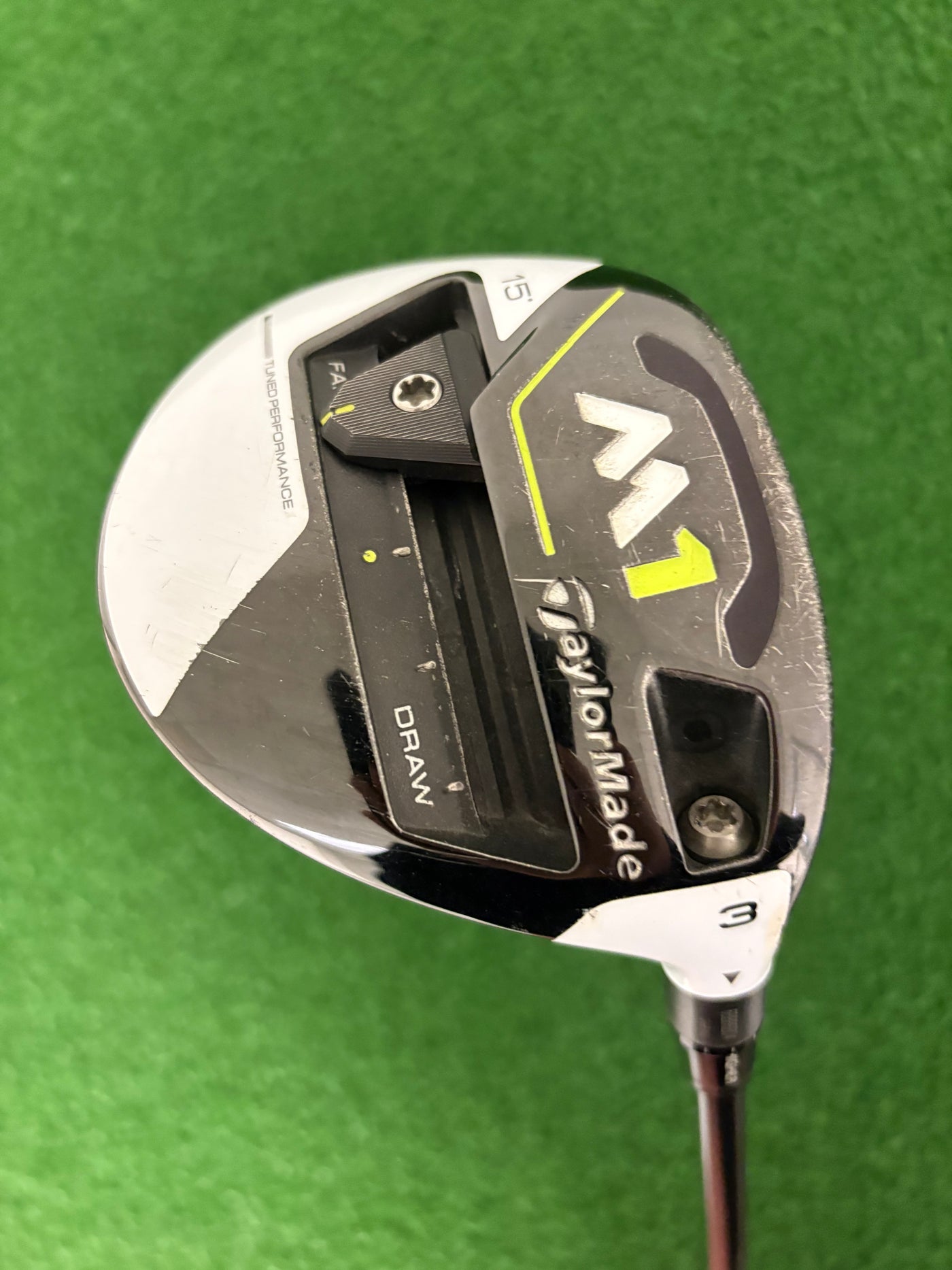 Taylormade M1 (2017) 15* 3 Wood (Stiff)