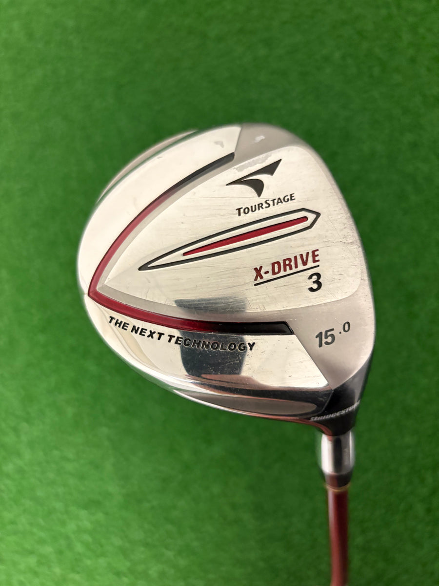 Bridgestone Tour Stage X-Drive GR 15* 3 Wood (Stiff)