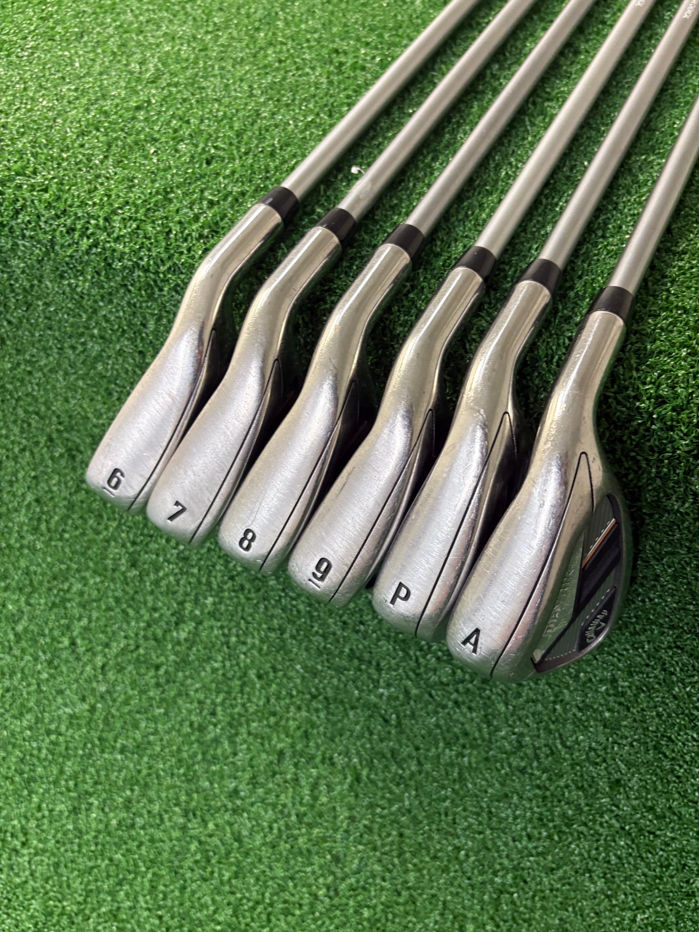 Callaway Mavrik 6-PW + AW (Stiff)
