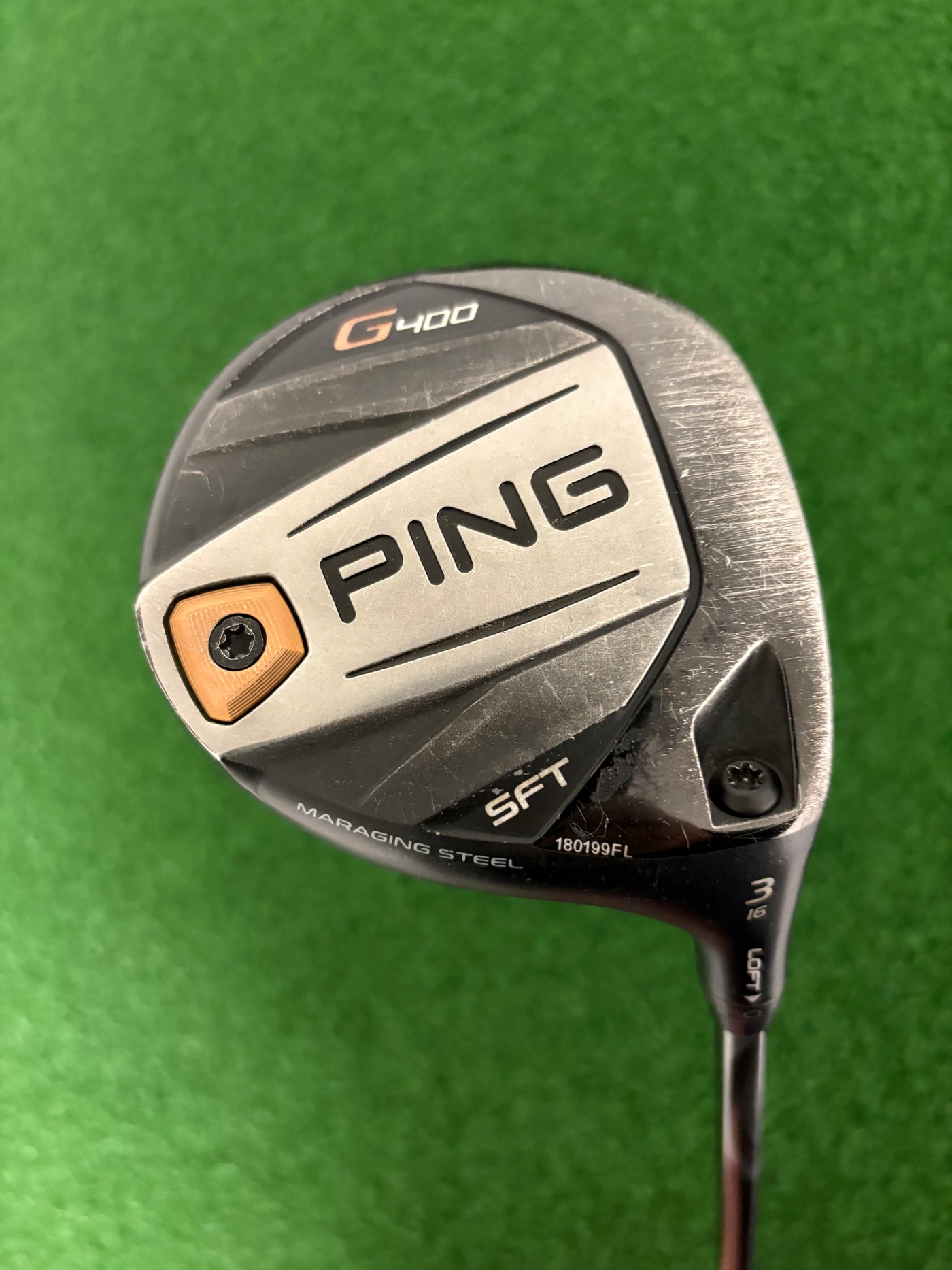 Ping G400 SFT 16* 3 Wood (Stiff)