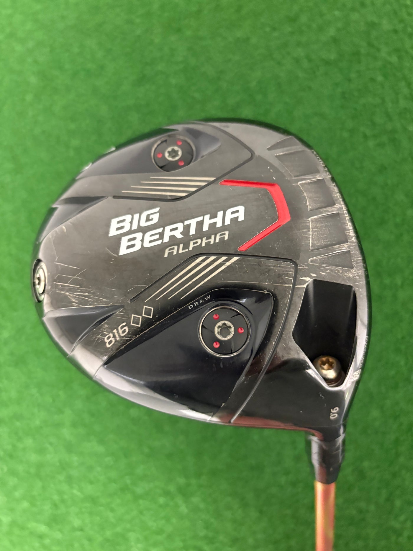 Callaway Big Bertha 816 Alpha Double Diamond 9.0* (Stiff)