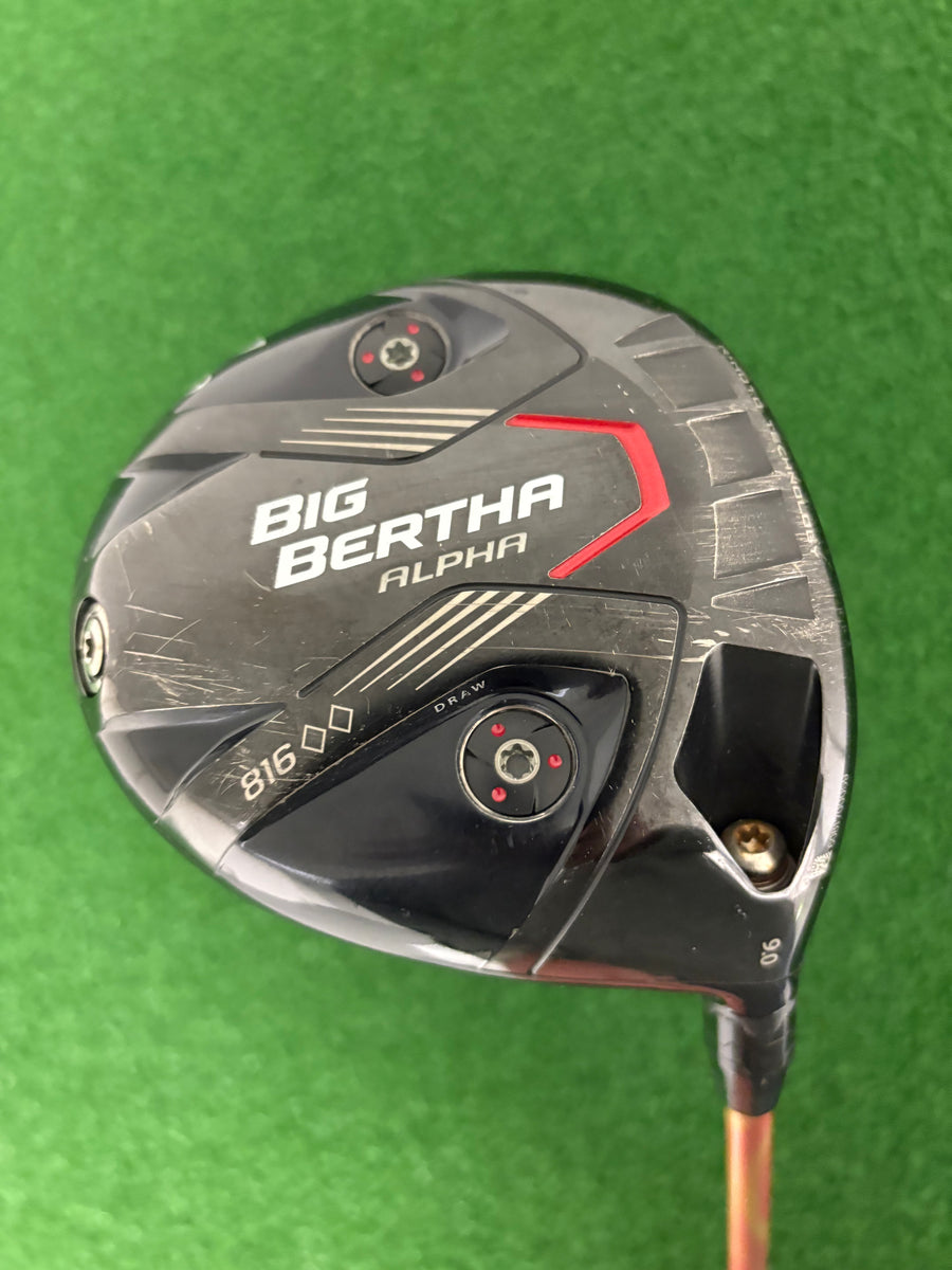 Callaway Big Bertha 816 Alpha Double Diamond 9.0* (Stiff)