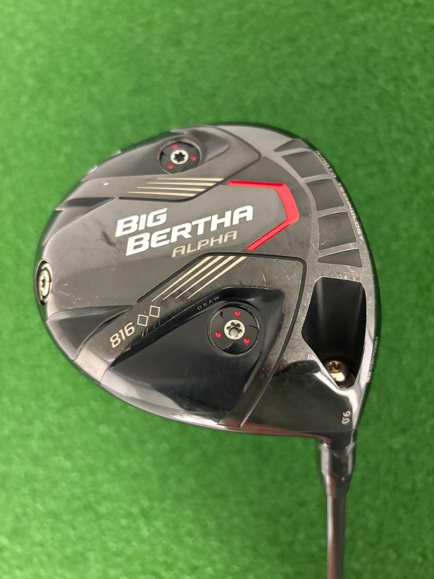 Callaway Big Bertha 816 Alpha Double Diamond 9.0* (Stiff)