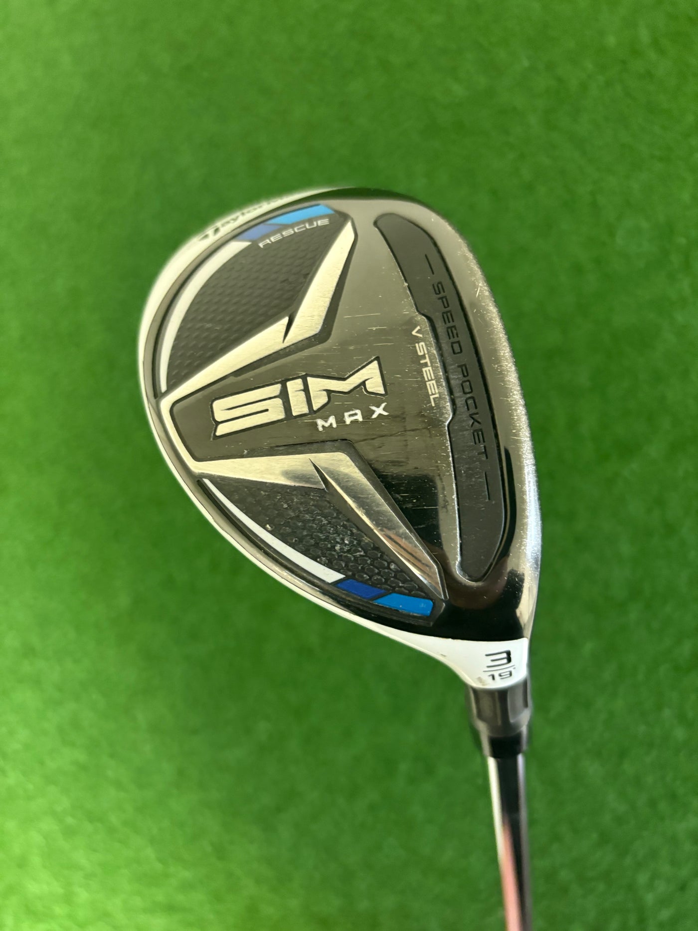 Taylormade Sim Max 19* 3 Hybrid (Stiff)