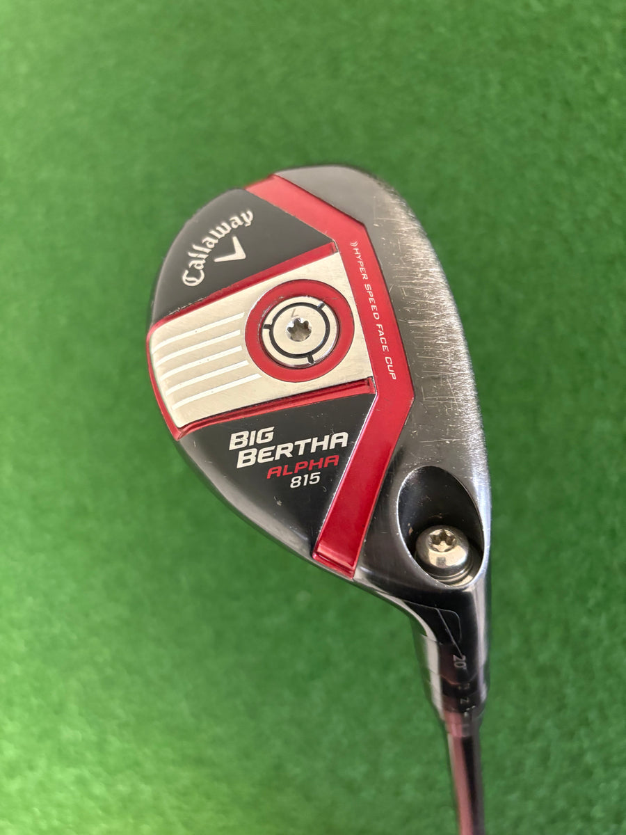 Callaway Big Bertha Alpha 815 20* 3 Hybrid (Stiff)
