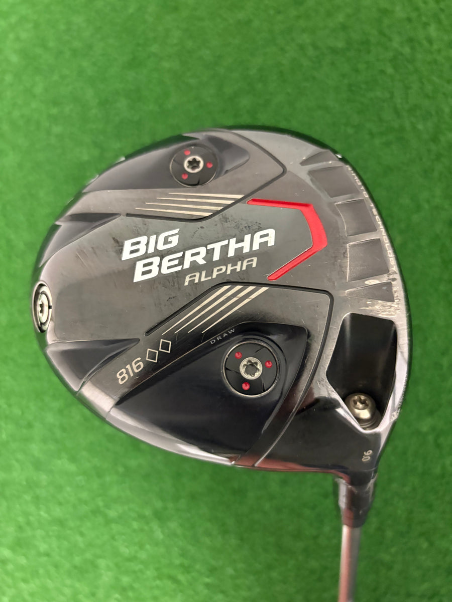 Callaway Big Bertha 816 Alpha Double Diamond 9.0* (Stiff)