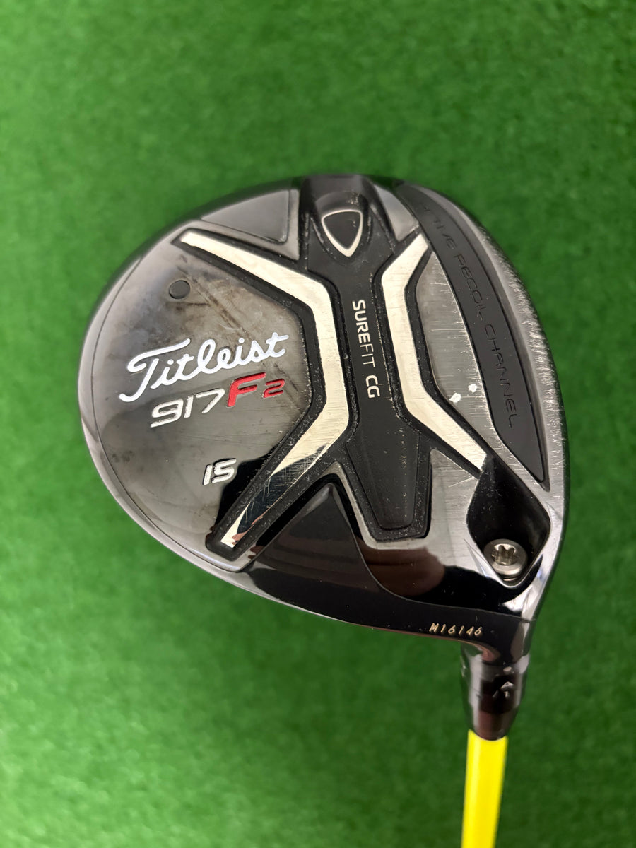 Titleist 917F2 15* 3 Wood (Stiff)