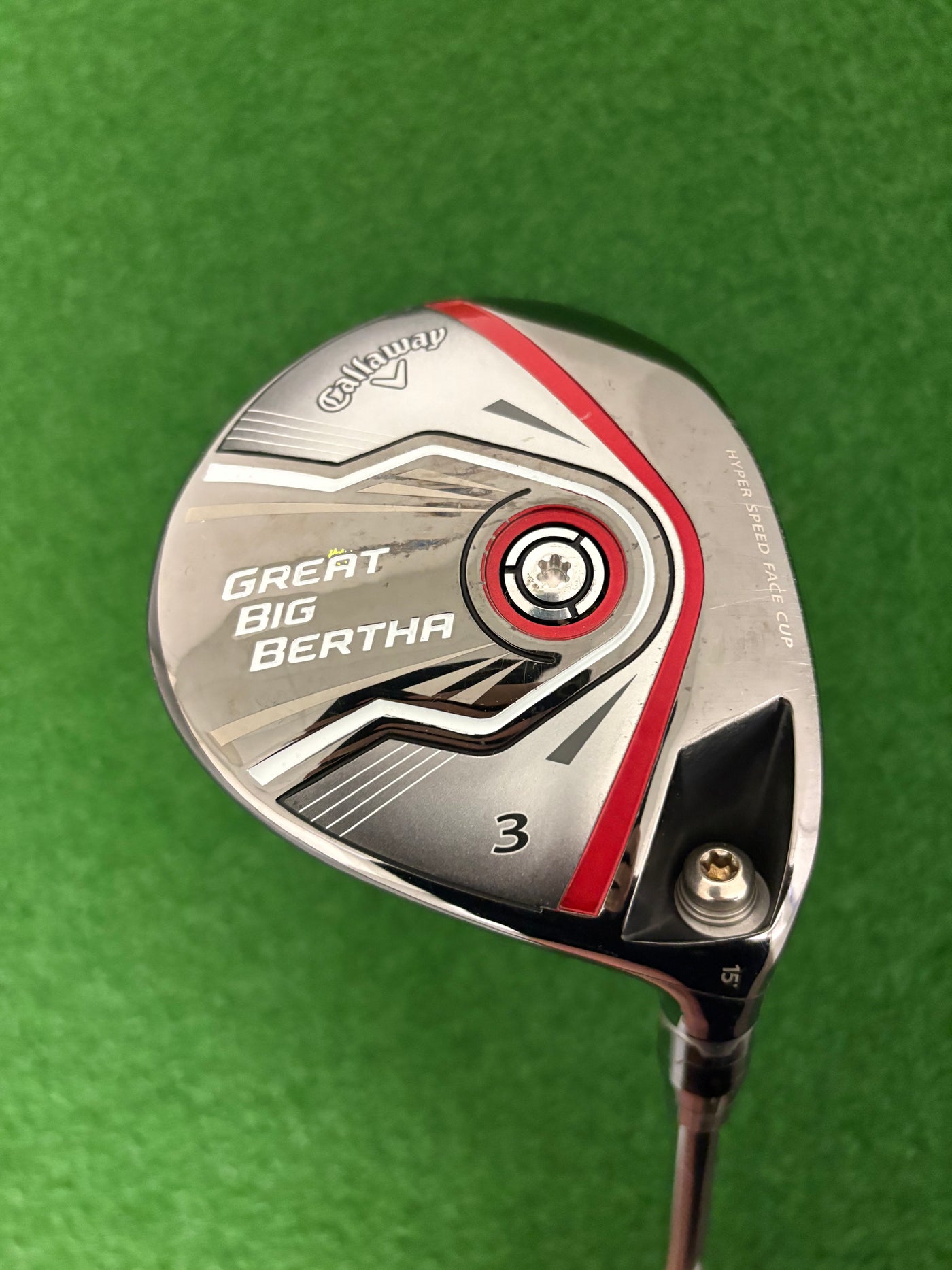 Callaway Great Big Bertha (2015) 15* 3 Wood (Stiff/Regular)