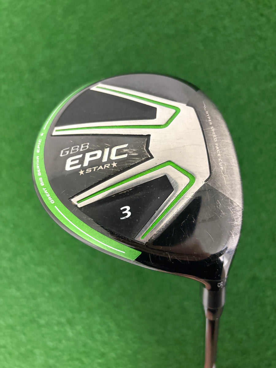 Callaway GBB Epic Star 15* 3 Wood (Stiff)