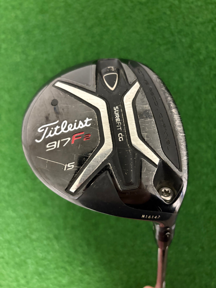 Titleist 917F2 15* 3 Wood (Stiff)
