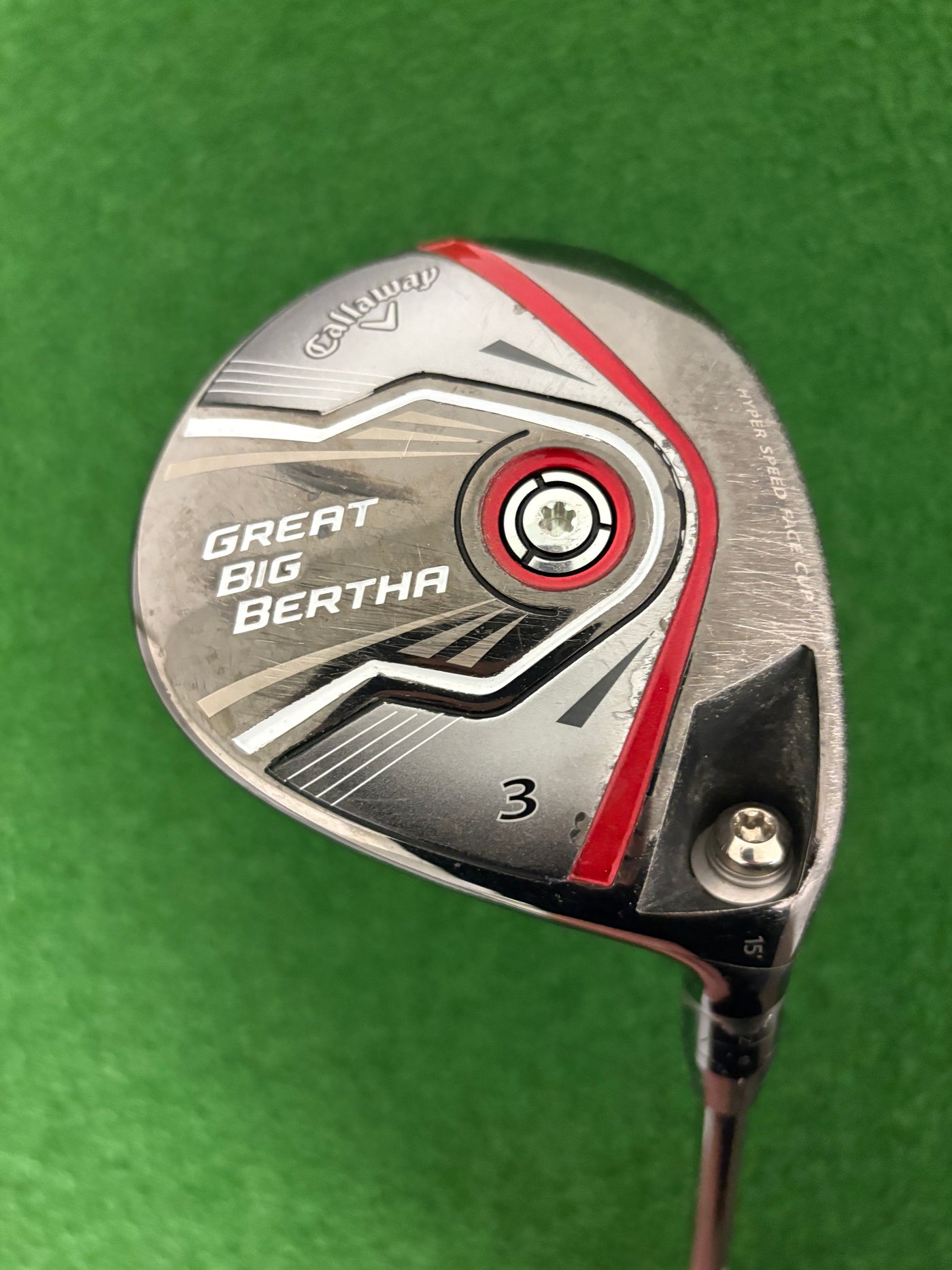 Callaway Great Big Bertha (2015) 15* 3 Wood (Stiff)