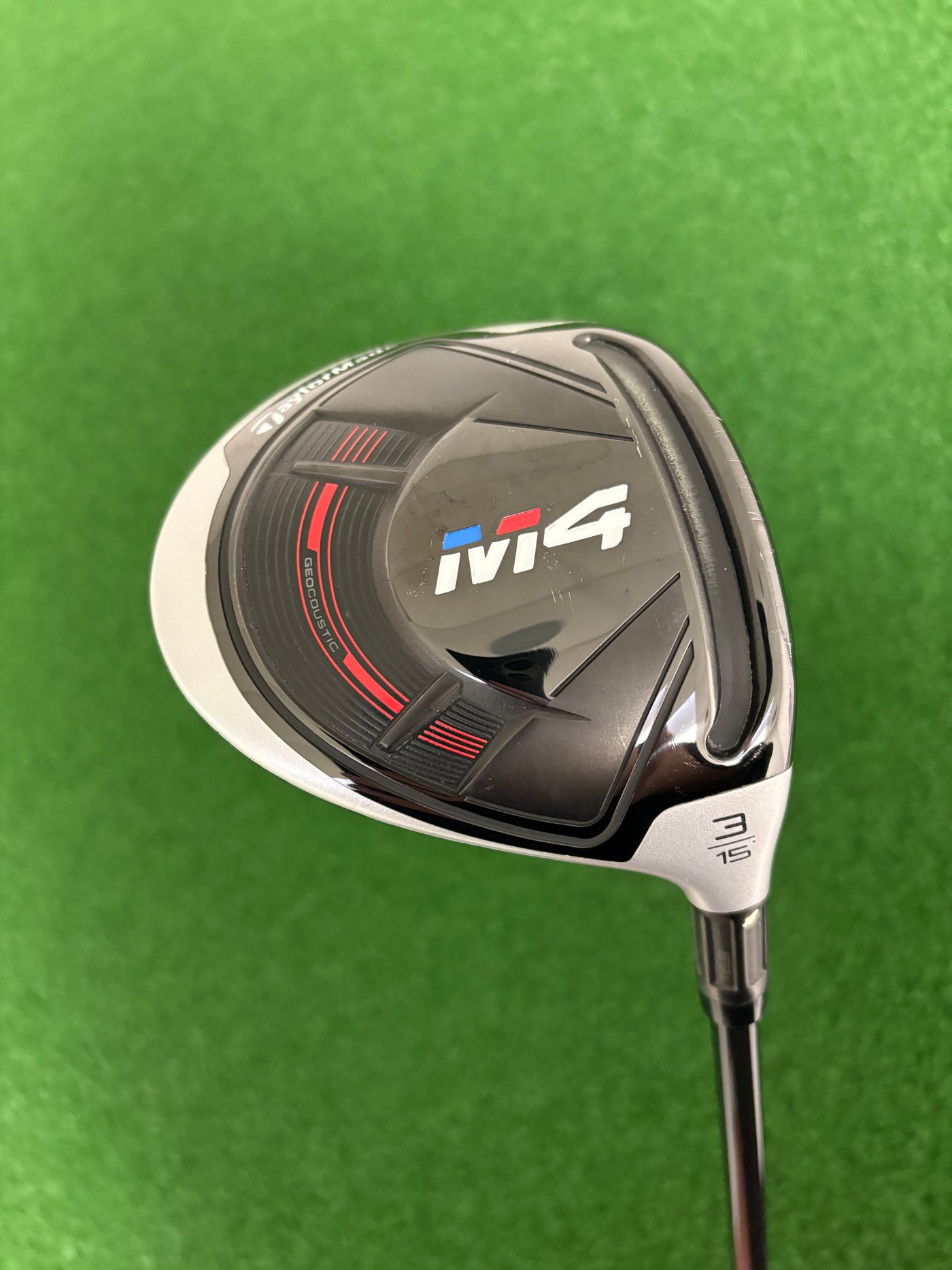 Taylormade M4 15* 3 Wood (Stiff)