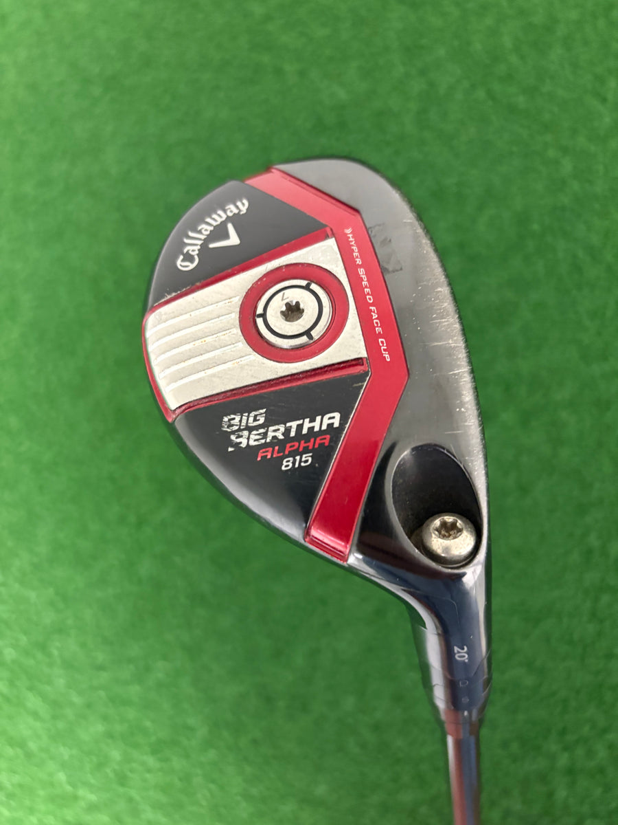 Callaway Big Bertha Alpha 815 20* 3 Hybrid (Stiff)