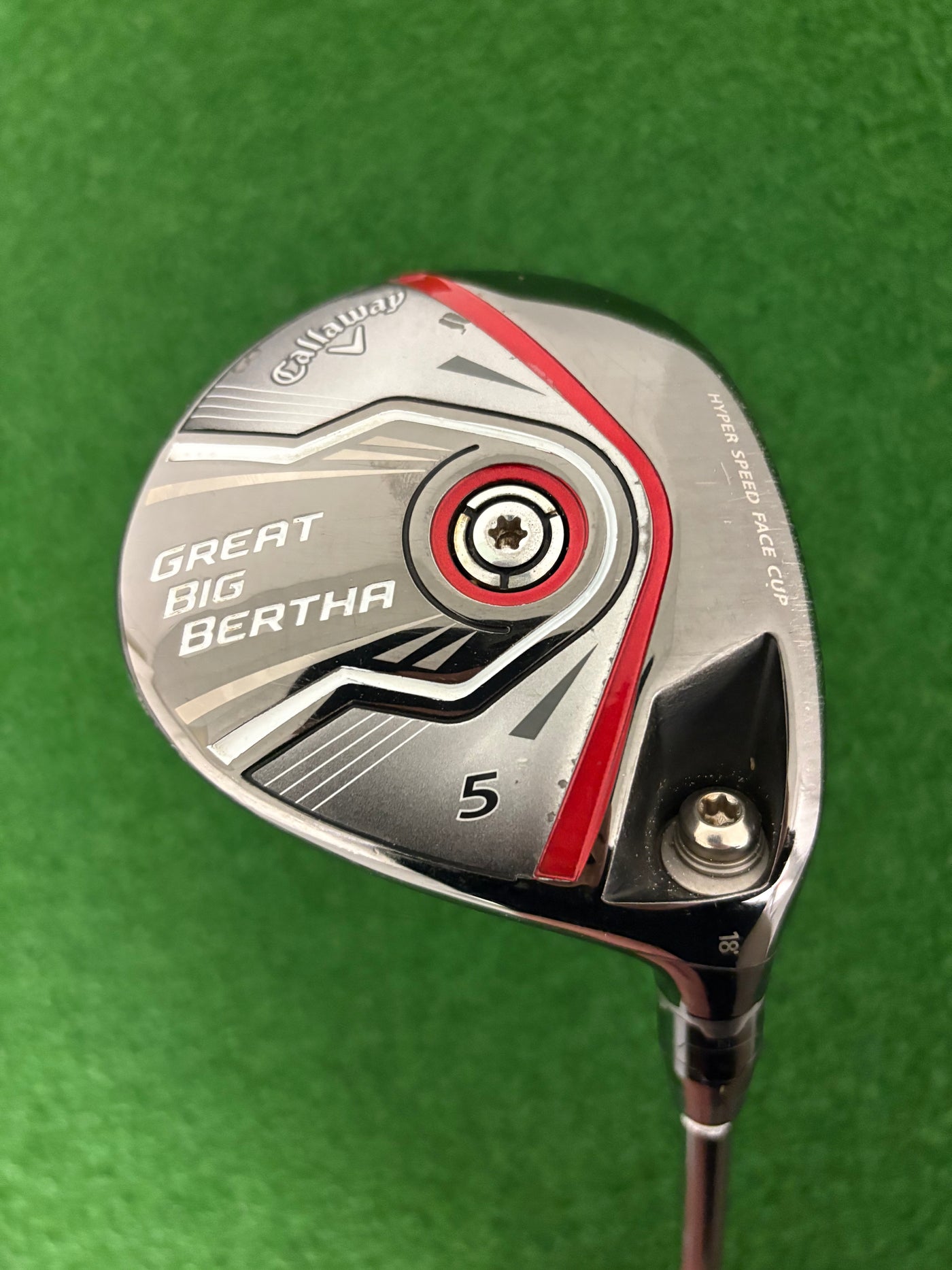 Callaway Great Big Bertha (2015) 18* 5 Wood (Stiff/Regular)