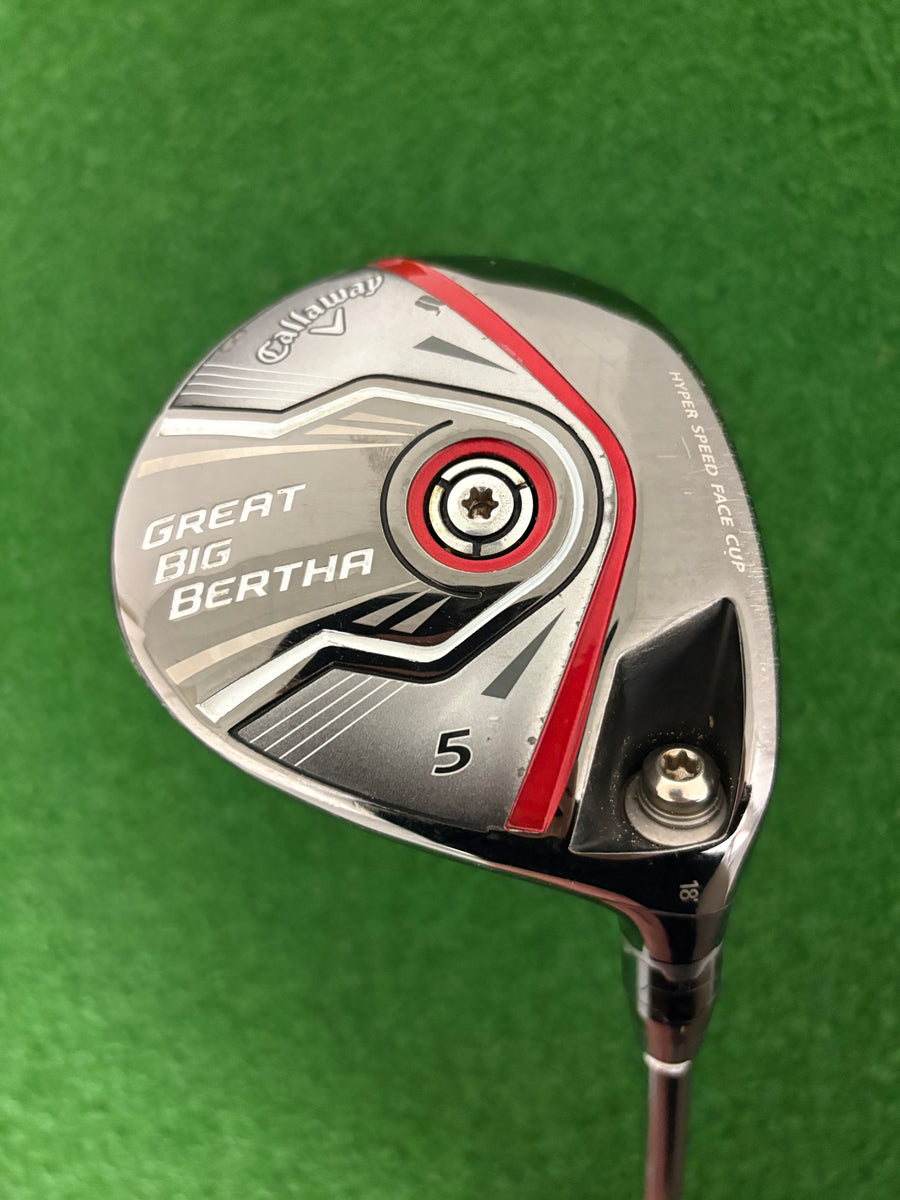 Callaway Great Big Bertha (2015) 18* 5 Wood (Stiff/Regular)