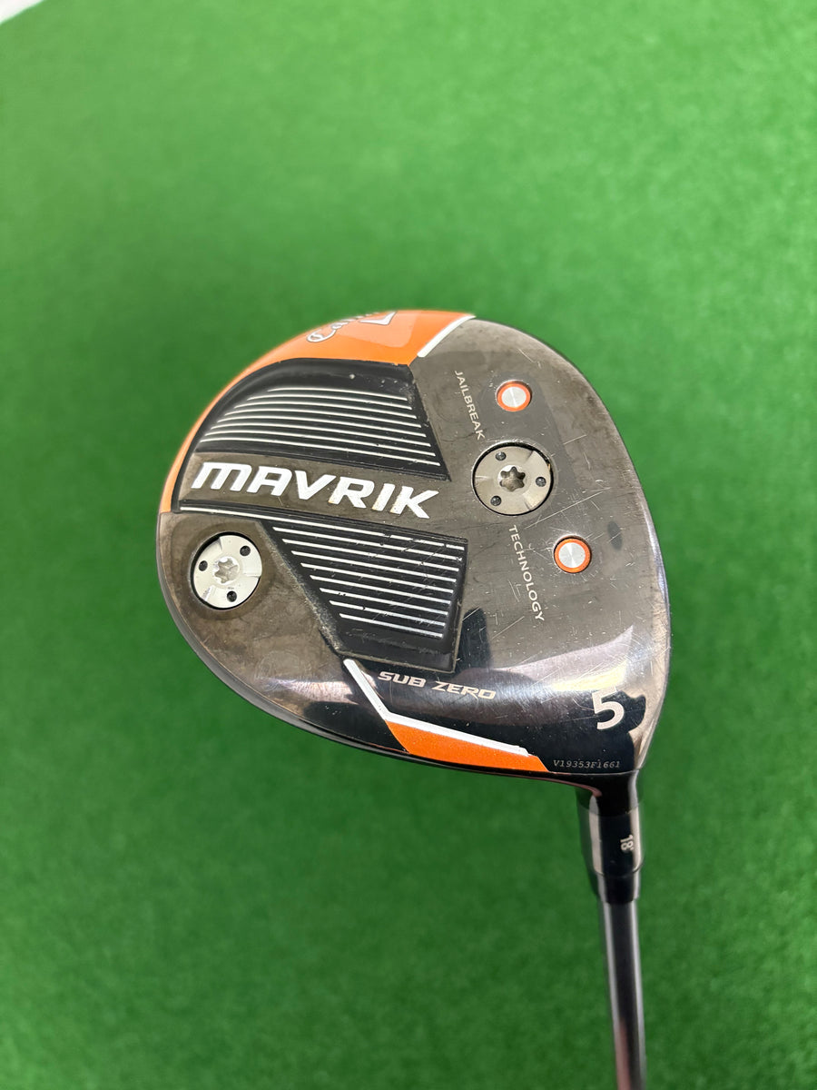 Callaway Mavrik Sub Zero 18* 5 Wood (Stiff)