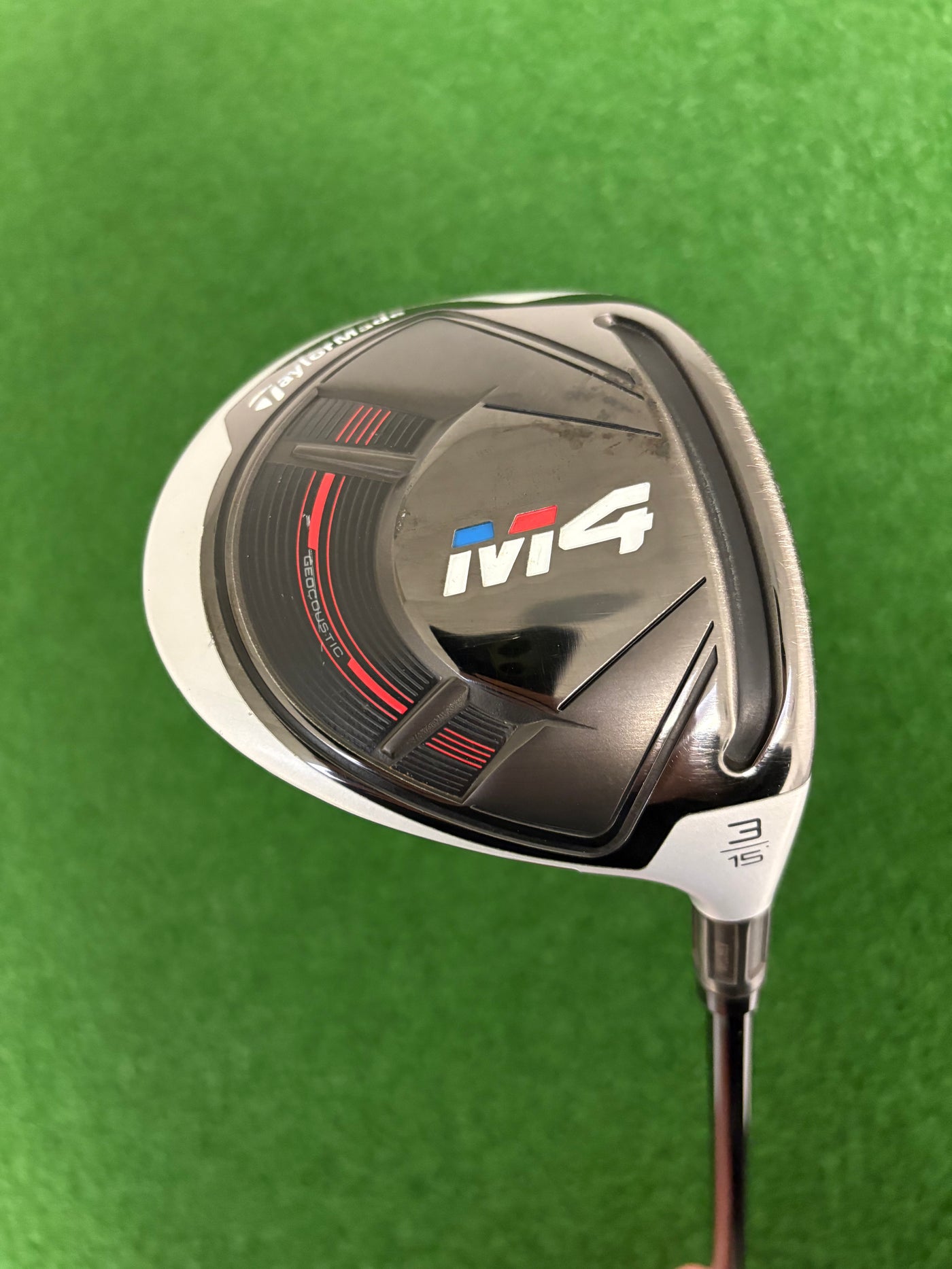 Taylormade M4 15* 3 Wood (Stiff)