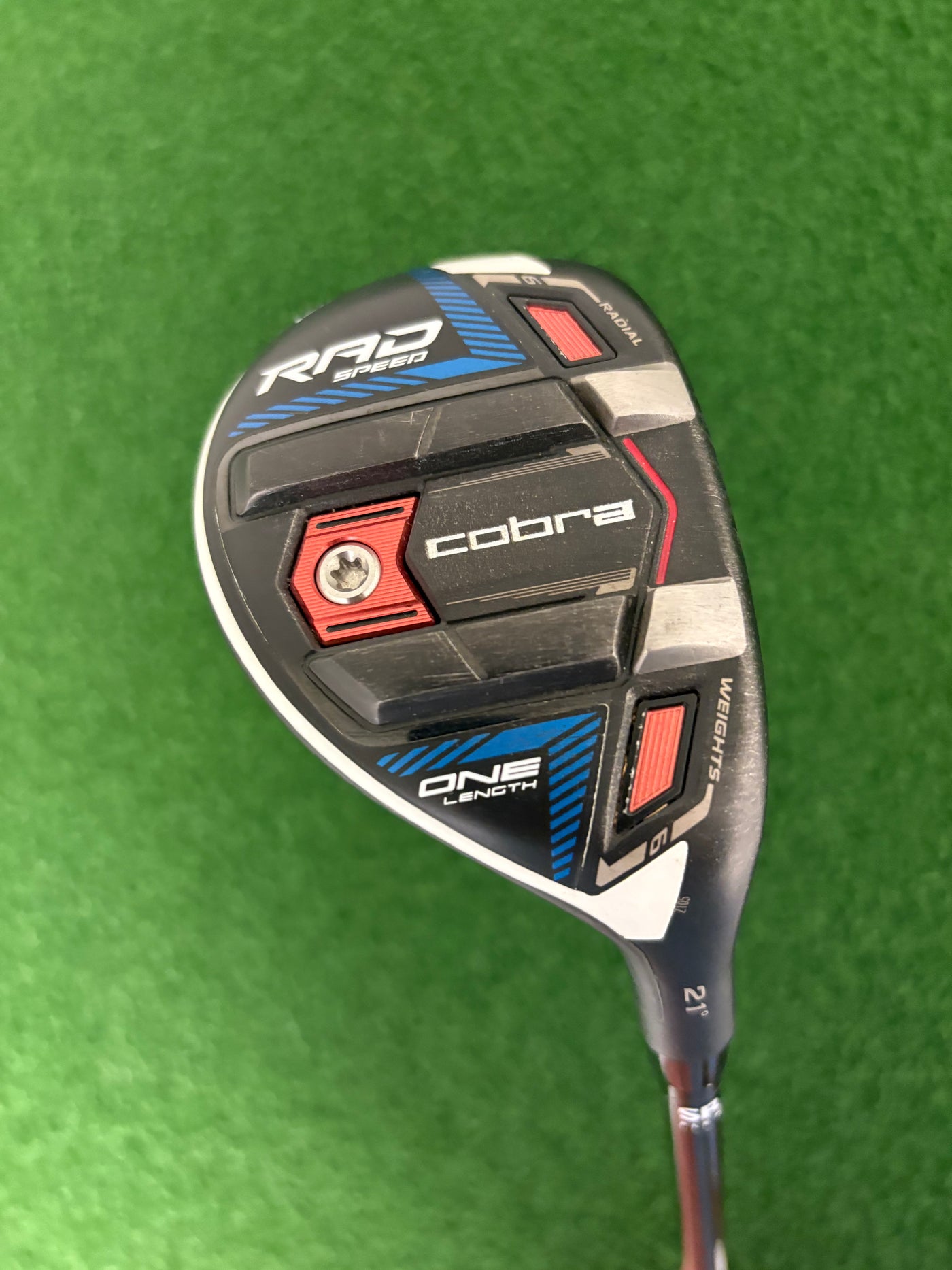 Cobra Rad Speed One Length 21* 4 Hybrid (Stiff/Regular)