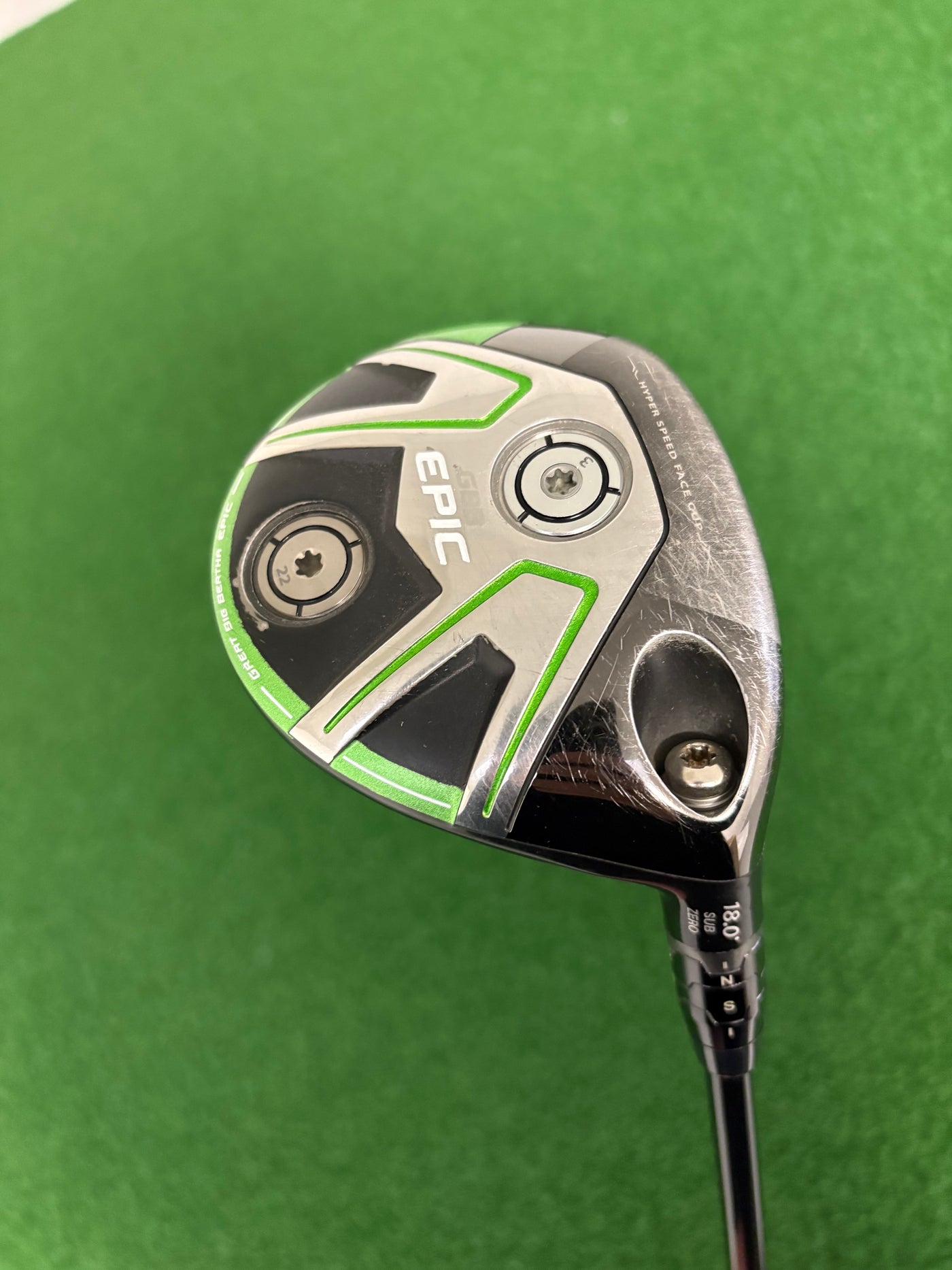 Callaway GBB Epic Sub Zero 18* 5 Wood (Stiff/Regular)